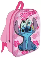 Disney Lilo ir Stitch Rožinė Mischief 3D kuprinė, krepšys 30 cm