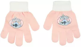 Kepurė Disney Lilo ir Stitch rožinė vaikiška pirštinė