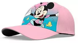 Kepurė Disney Minnie undinėlės vaikiška beisbolo kepuraitė 54 cm