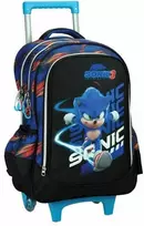Sonic the Hedgehog Brawn mokyklinis krepšys su ratukais, 46 cm
