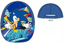 Kepurė Sonic the Hedgehog Ring Runner mėlyna vaikiška beisbolo kepuraitė 52 cm