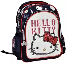 Hello Kitty širdelės formos kuprinė, krepšys 31 cm