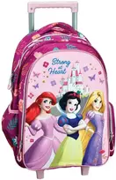 „Disney Princess Strong“ mokyklinė kuprinė su ratukais, 46 cm
