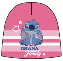 Disney Lilo ir Stitch Ohana rožinė kūdikio kepurė 50 cm