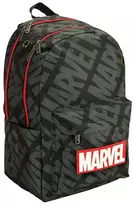 Nerf juodas Marvel mokyklinis krepšys, 43 cm