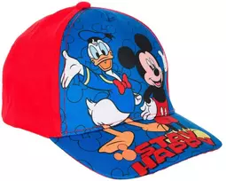 Kepurė Disney Mickey Stay Happy vaikiška beisbolo kepuraitė 52 cm