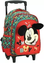 Disney Mickey Oh Boy riedanti darželio kuprinė, krepšys 30 cm