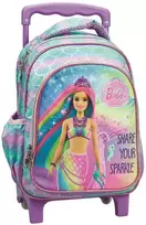 Barbie Sparkle riedanti darželio kuprinė, krepšys 30 cm