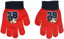 Kepurė Disney Mikio Raudona 28 Vaikiška Pirštinė