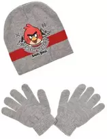 Kepurė Angry Birds Heavy Hitters vaikiška kepuraitė ir pirštinė, 52 cm