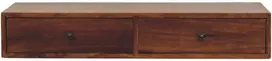 Artisan Furniture Riešutmedžio konsolinis staliukas su 2 stalčiais