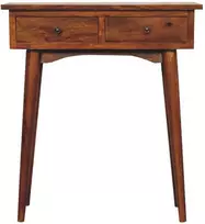 Artisan Furniture Riešutmedžio Mini konsolinis staliukas