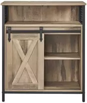 Songmics Spintelė su stumdomomis durimis 70 x 30 x 80 cm