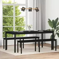 Valgomieji stalai 2 pcs 180 x 90 x 75 cm Apdirbta mediena