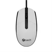 Pelė C-Tech C-TECH Myś WM-10, juoda/balta, USB