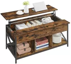 Songmics Kavos staliukas 60 × 120 × (48–62) cm