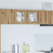 Pakabinama spintelė su saugykla Riga 2 pcs Amatininkų ąžuolas