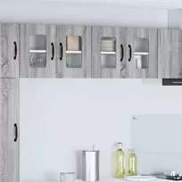 Indaplovės plokštė Kalmar 2 pcs Pilkas Sonoma 60 x 31 x 40 cm