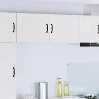 Indaplovės plokštė Kalmar 2 pcs Aukštai blizganti balta