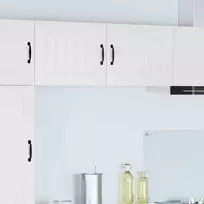 Sieninė spintelė LUCCA 2 pcs Itin blizgi balta 50 x 31 x 40 cm