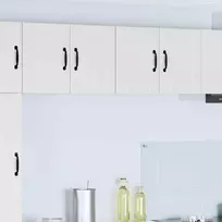 Sieninė spintelė LUCCA 2 pcs Itin blizgi balta 60 x 31 x 40 cm