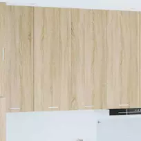 Pakabinama spintelė su saugykla Sonoma ąžuolas 80 x 31 x 100 cm