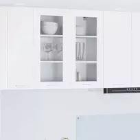 Pakabinama spintelė Balta 80 x 31 x 80 cm Apdirbta mediena