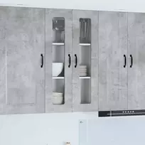 Indaplovės plokštė Kalmar Betono pilka 60 x 31 x 100 cm