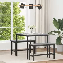 Valgomieji stalai 80 x 80 x 75 cm METALAS
