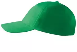 Malfini As Kepurė su snapeliu MALFINI 5P 307 Unisex, Kelly žalias 340g/m2