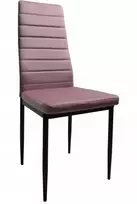 Pudros rožinė veliūrinė kėdė – elegancija ir komfortas moderniam interjerui