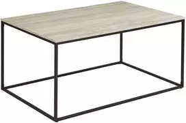 House Nordic Kavos staliukas 90x60x45 cm juodas smėlio plieno