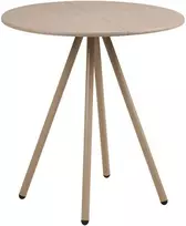 House Nordic Bistro stalas Barletta 70x70x73,5 cm pilkšvai rudas