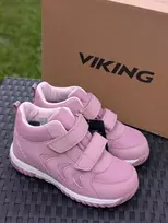 Viking demisezoniniai batai vaikams Brisk Mid WP 2V - Dusty Rožinė