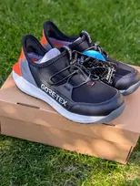 VIKING QuickGO GTX SL rudeniniai/pavasariniai batai vaikams su GORETEX – juodi