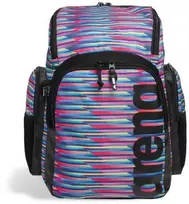 Arena Spiky III Backpack 35 Allover Racing Stripes Backpack