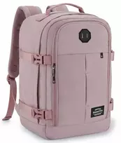Zagatto Lėktuvo kuprinė 40x30x20 cm, tinka Ryanair ir Wizz Air, rožinė