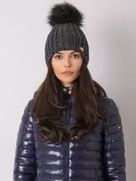 Kepurė tamsiai pilka