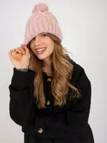 Kepurė šviesiai rožinės spalvos