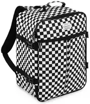 Zagatto Kelioninė kuprinė 40x30x20 cm, tinkama Ryanair ir Wizz Air rankiniam bagažui, languota
