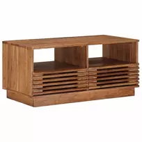 Rankų darbo kavos stalas Teak medžio rudas 85 x 45,5 x 40 cm