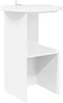 Šoninis stalas Balta Ø 39,5 x 55 cm Apdirbta mediena