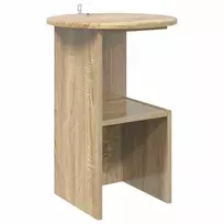 Šoninis stalas Sonoma ąžuolas Ø 39,5 x 55 cm Apdirbta mediena