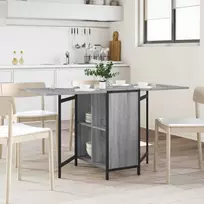 Valgomojo stalas 144 x 60 x 75 cm Apdirbta mediena Pilka Sonoma