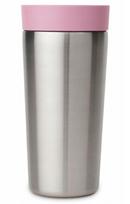 Termopuodelis Brabantia Make & Take, 0.36 l, sidabro sp./rožinė sp.