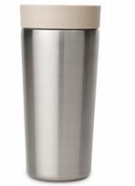 Termopuodelis Brabantia Make & Take, 0.36 l, sidabro sp./smėlio sp.