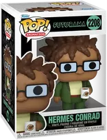 FUNKO POP! Raktų pakabutis: Futurama - Hermes Conrad, 9 cm
