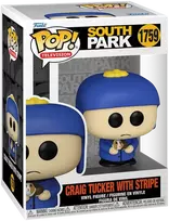 FUNKO POP! Vinilinė figūrėlė: South Park - Craig Tucker with Stripe, 9 cm