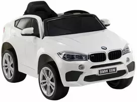 Elektrinė mašinėlė vaikams BMW X6, balta