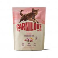 Sausas kačių maistas Carnilove True Fresh Dry Turkey, 0.4 kg